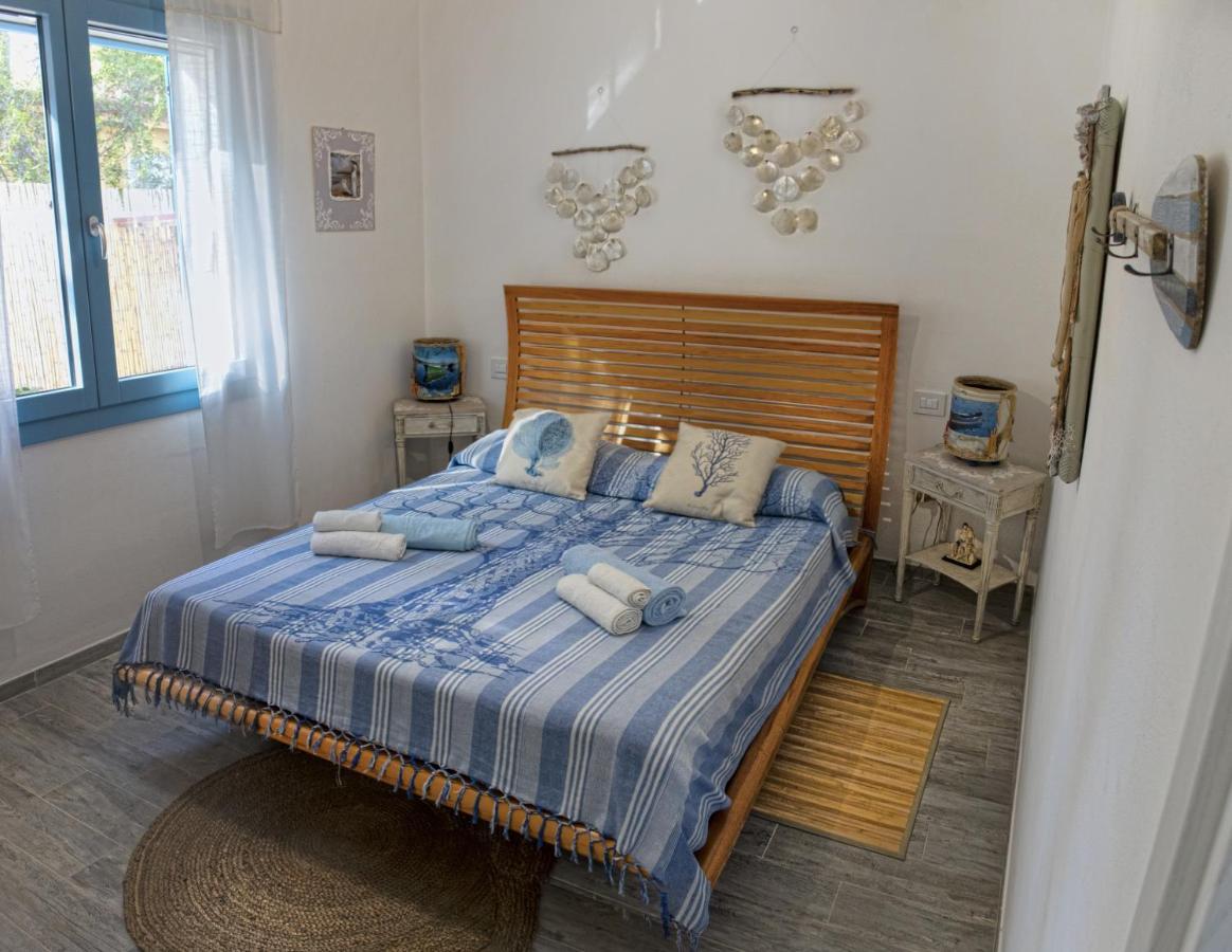 Casa Cristina Villa Porto Pino Buitenkant foto