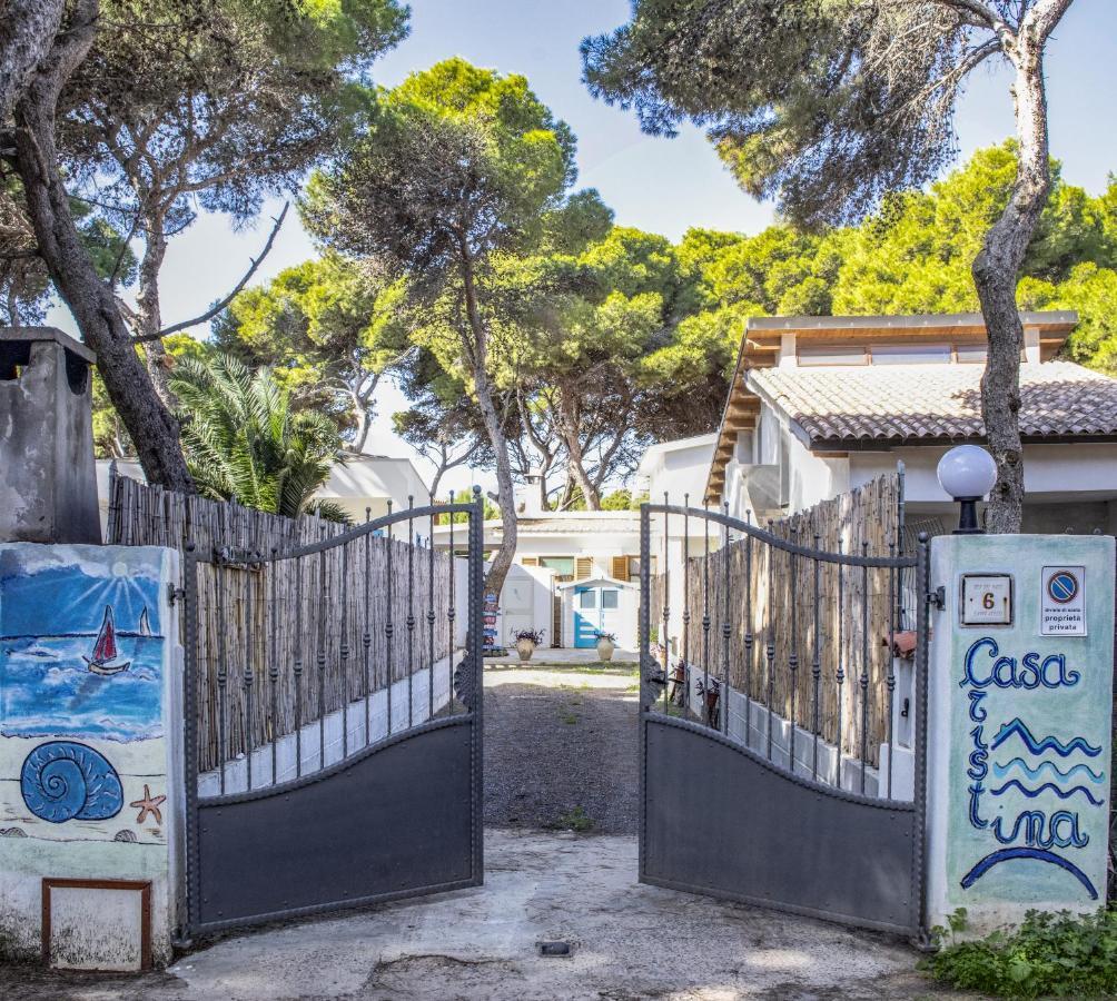 Casa Cristina Villa Porto Pino Buitenkant foto